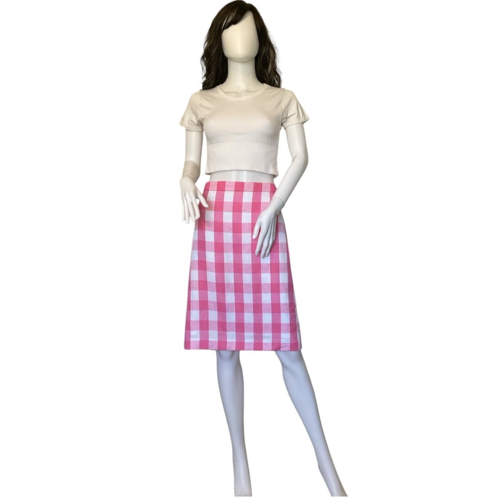 Talbots Checkered Skirt